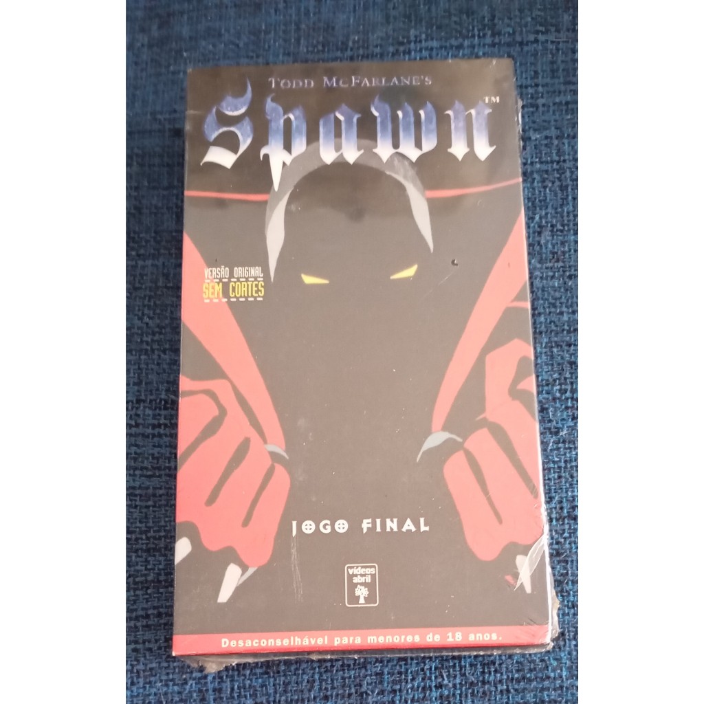 VHS Legendado Desenho Spawn Volume 6 Jogo Final ( Lacrado )