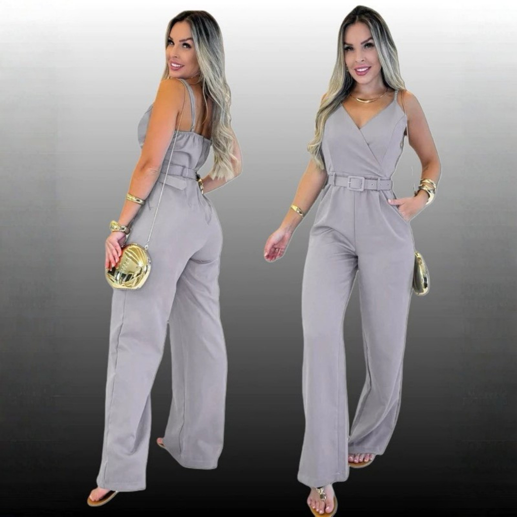 Macacão Social Feminino– Modelagem Perfeita e Estilo Sofisticado — imagem 2 de 2