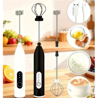 Batedor Misturador Mixer Elétrico para Bebidas Leite Café Clara de Ovos 2 em 1 Utensílios de Cozinha LUIZA em Oferta na Shopee