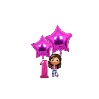 kit C/4 Gabi Balão Metalizado Festa Aniversário Casa Mágica Da Gabby em Oferta na Shopee
