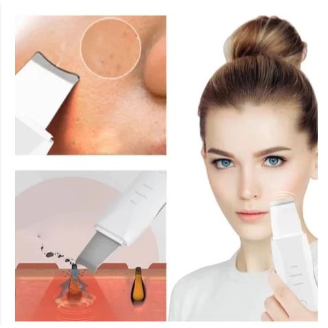 Peeling Ultrassônico Limpador Facial Anti-rugas Sonic Skin Ionização  ANG em Oferta na Shopee