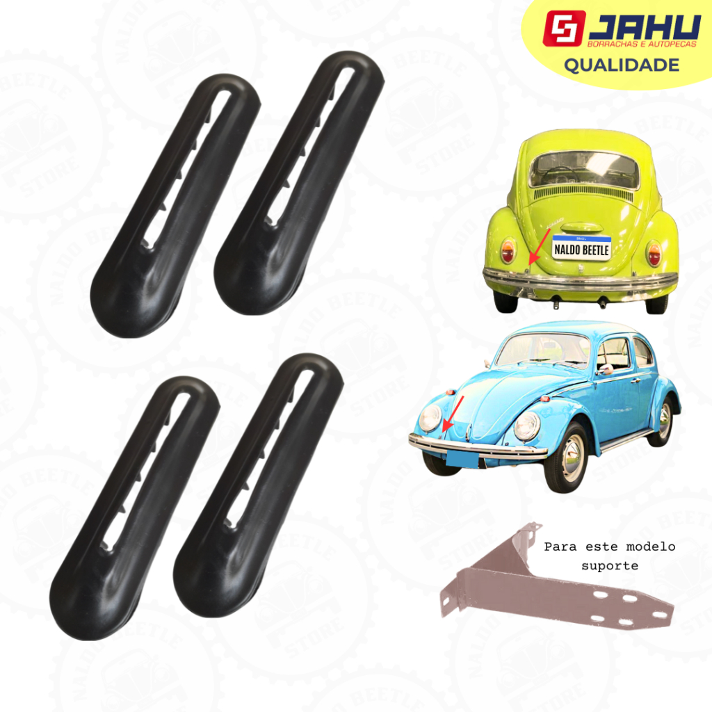 Borracha Suporte Parachoque Fusca: Onde Comprar | BuscaProdutos