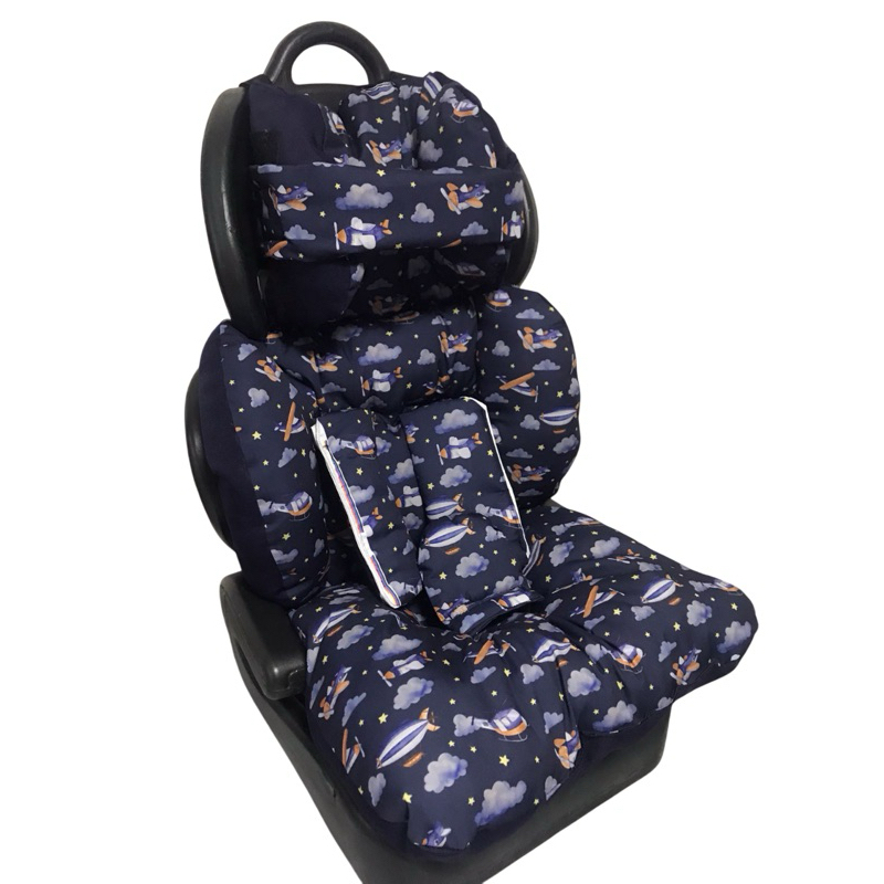 Imagem capa colchonete  cadeirinha de carro universal aviação