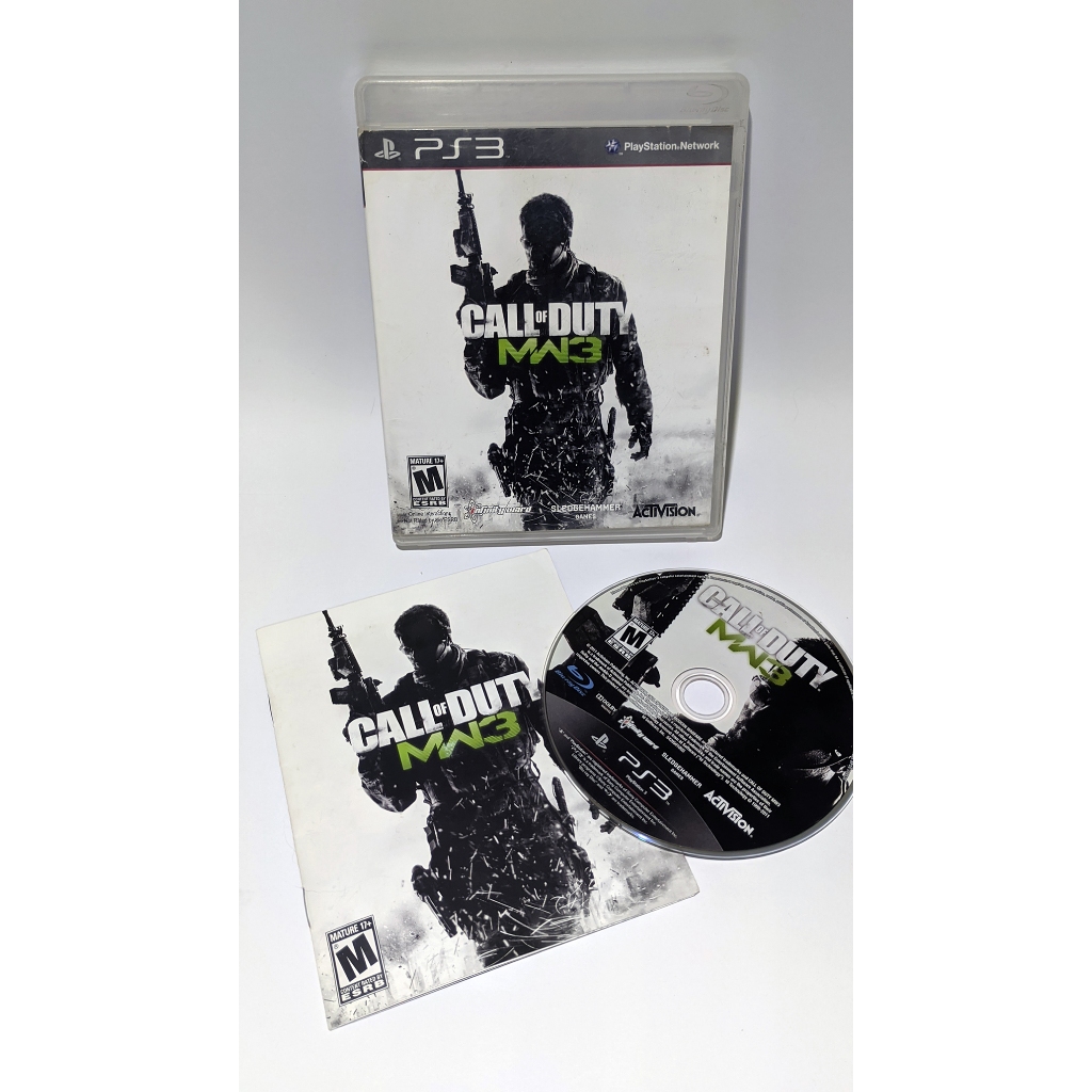 2 Jogos Ps3 Usados Call of Duty MW3 e Injustice
