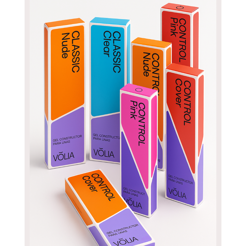 Gel Contrutor Volia Sache | Classic & Control | Base Gel Clear e Pink