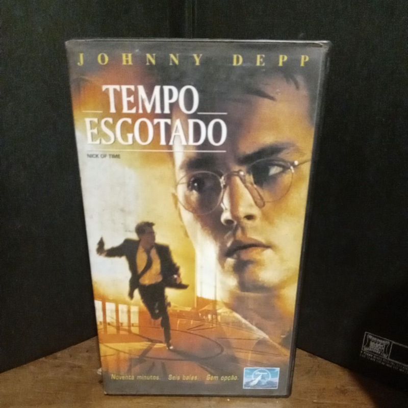Tempo Esgotado - Filme VHS (Legendado) Johnny Deep (E7)