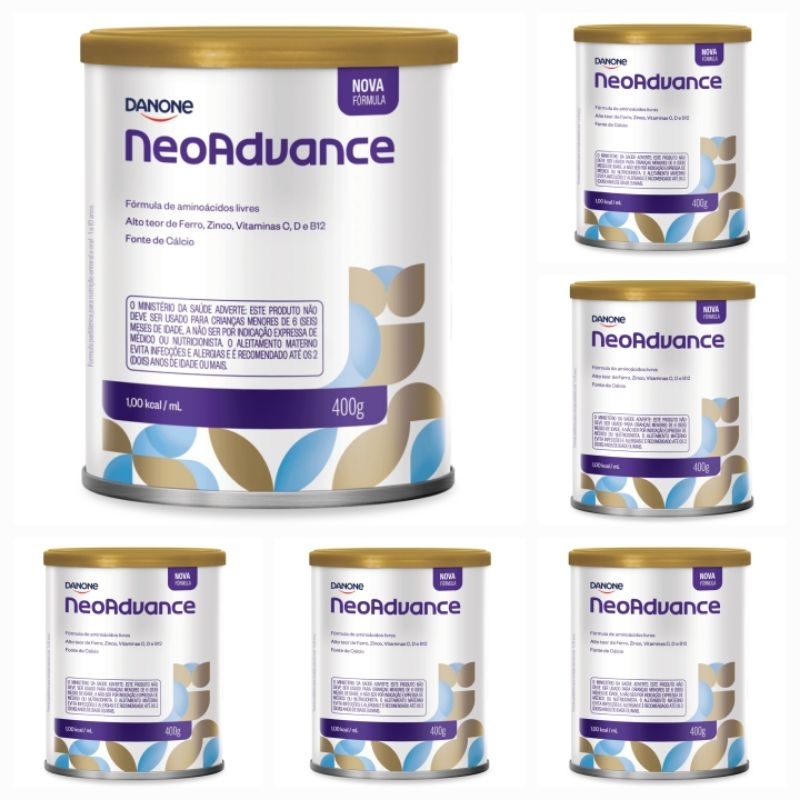 Kits 6 8 10 12 Neo Advance 400g Original 2026 Aplv Fórmula escolha seu kit