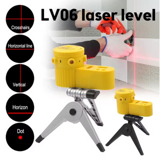 Nível Laser 360º Horizontal Vertical ComTripé Multifuncional Profissional nivelador a laser 360º