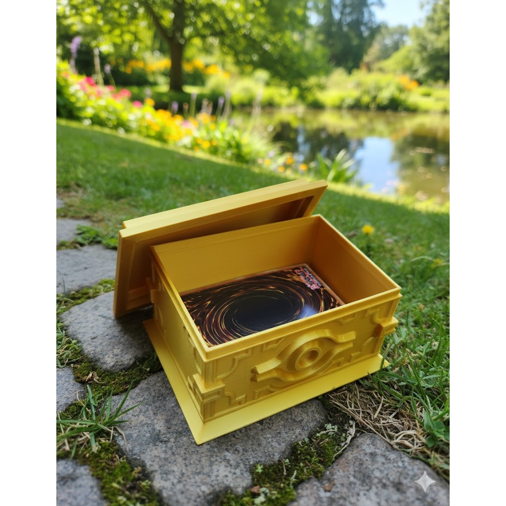 Deck Box Sarcófago Porta Cartas Yu-Gi-Oh! | Brilha na Coleção e Protege Seus Decks com Estilo! em Oferta na Shopee