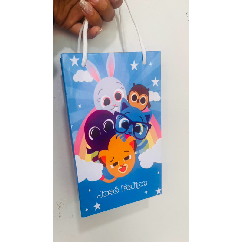 Sacolinha BOLOFOFO Personalizado | Sacolinha | Lembrancinha Aniversário PEGUE E MONTE