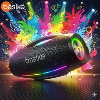 Basike Caixa de Som Boombox Plus Bluetooth 200w IpX6 Bateria 12 Horas Som Potente Preto Ba-RAD304 em Oferta na Shopee