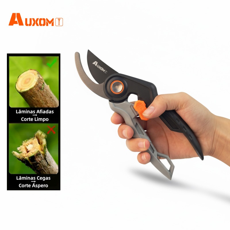 AUXOM Tesoura Poda Galhos Lâmina SK5-Multiplicador de Força para Corte Preciso em Oferta na Shopee