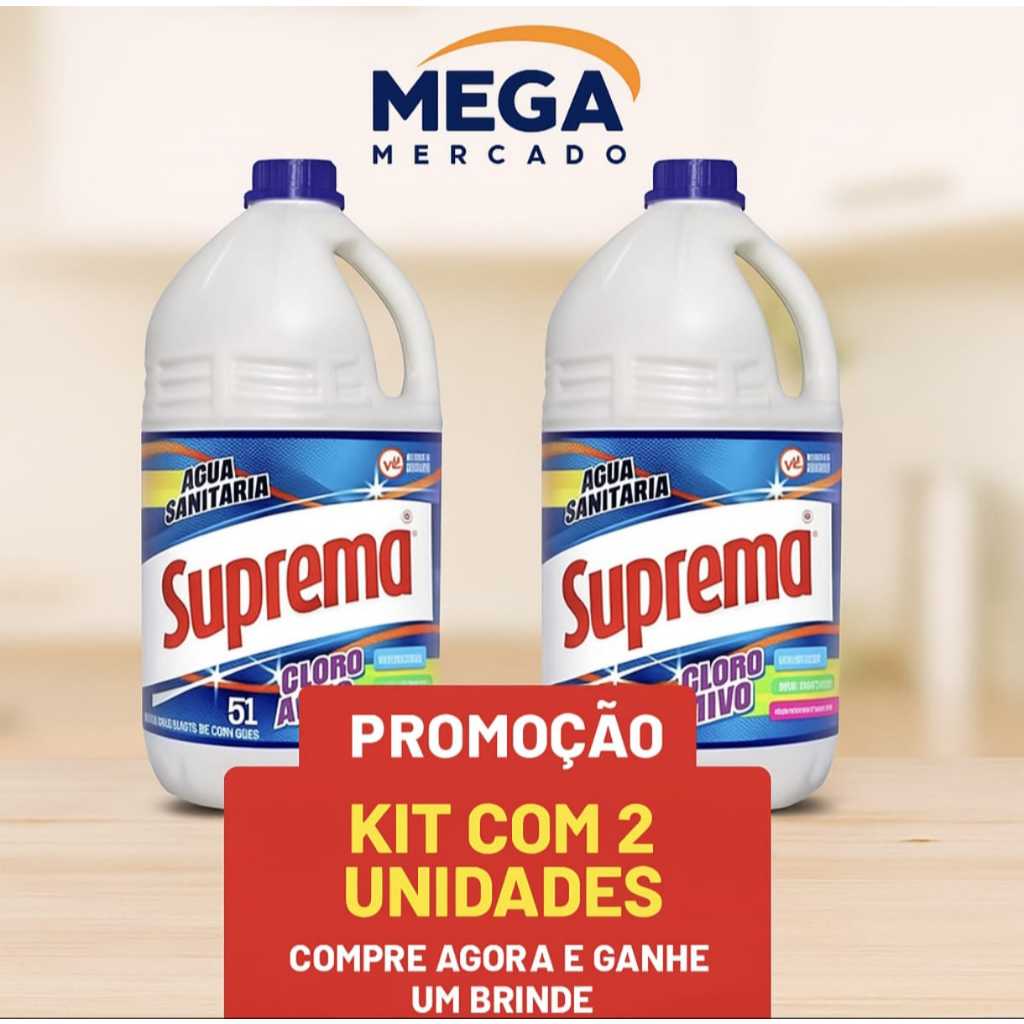 Água Sanitária Suprema: Onde Comprar | BuscaProdutos