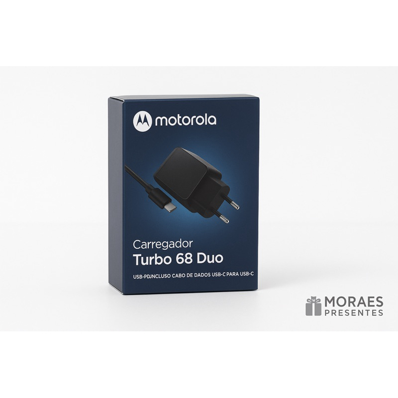 Carregador Motorola Turbo 68 Duo