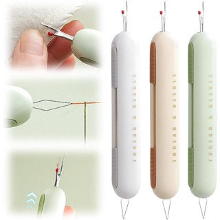 Passador de Linha na Agulha + Estripador 2 em 1 Ferramenta Prática de Costura em Oferta na Shopee