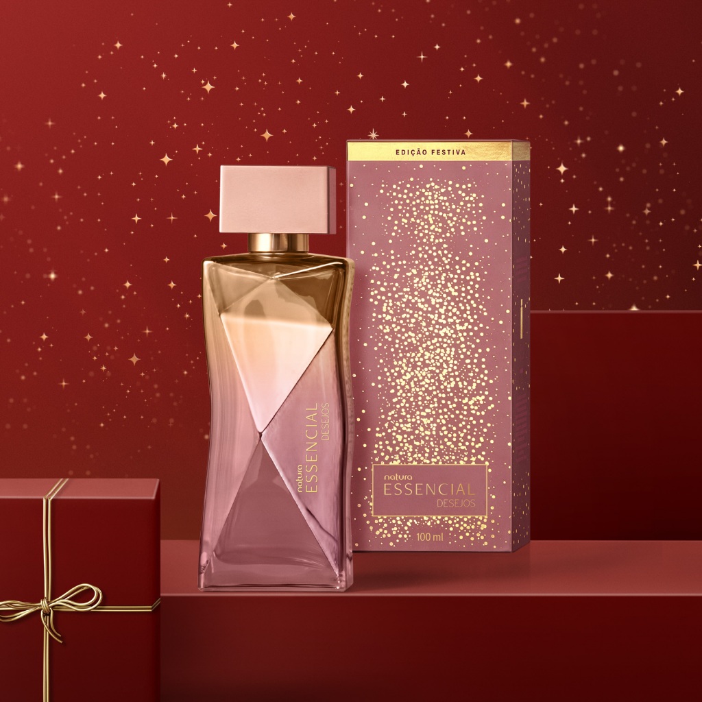 Perfume Essencial Sentir, Tradicional Atraí ou Desejos Feminino ou Masculino 100 ml Original Lacrado