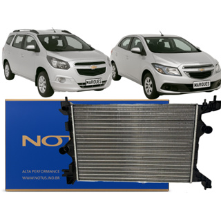 Radiador Agua Notus Original Para Onix Cobalt Spin E Prisma em Oferta na Shopee
