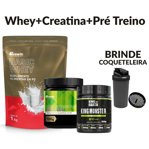 Whey e Creatina Growth: Onde Comprar | BuscaProdutos