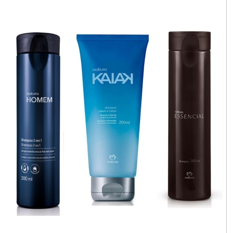 Shampoo Masculino Natura  300 ml