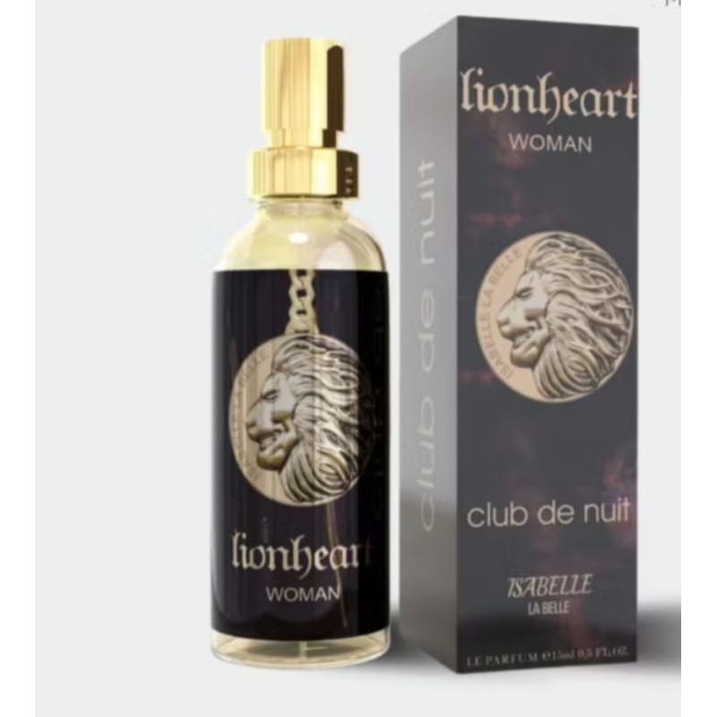 Lion Heart Woman Club de Nuit 15ml Le Parfum Isabelle La Belle