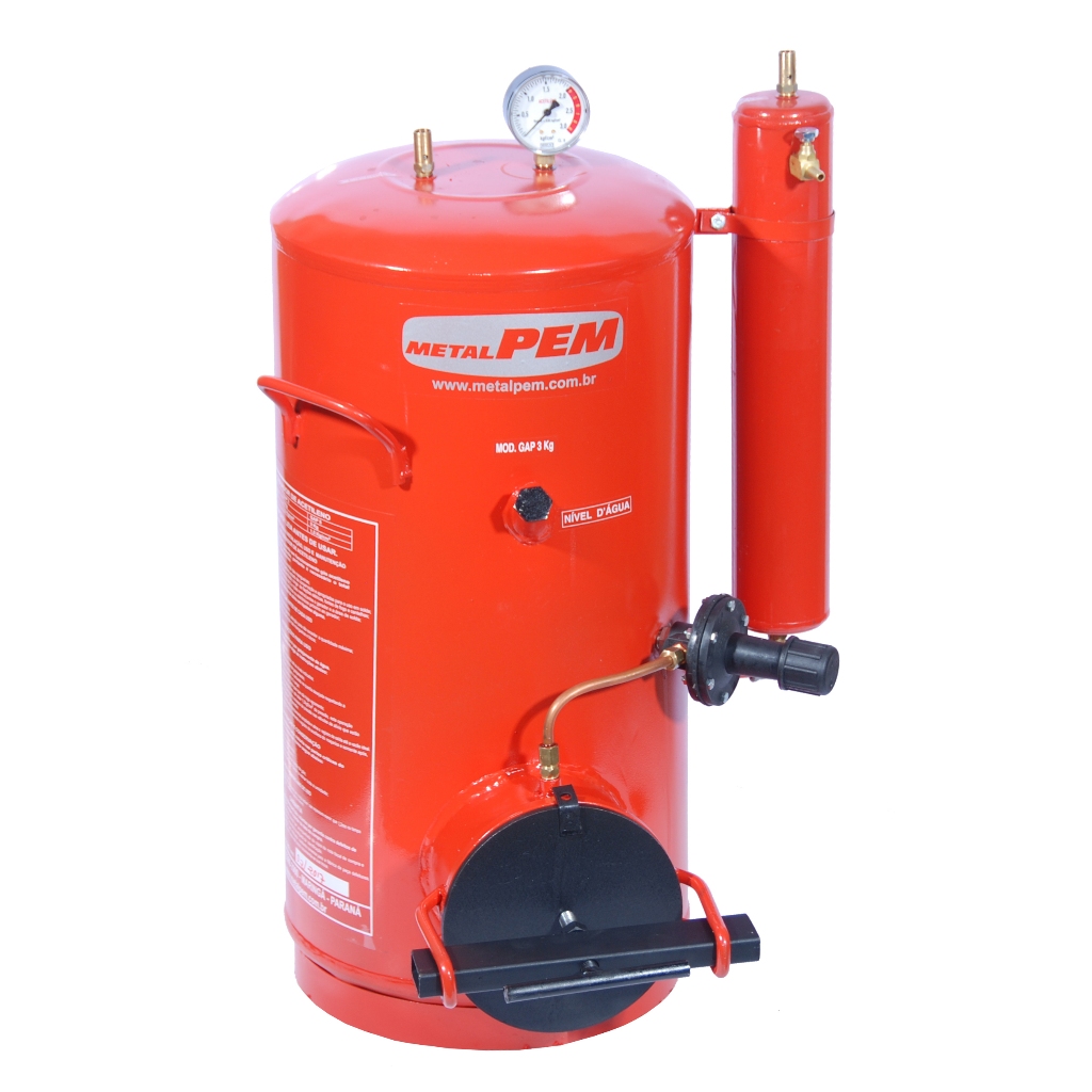Gerador de Acetileno Carbureteira 3 Kg Gás Solda Maçarico Funilaria Metal PEM/TEM