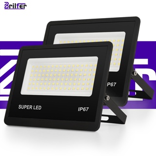 Kit2 Refletor LED 400W IP67 A Prova d'Água Branco Frio 6500K Super Brilhante Economia e Vida Longa em Oferta na Shopee