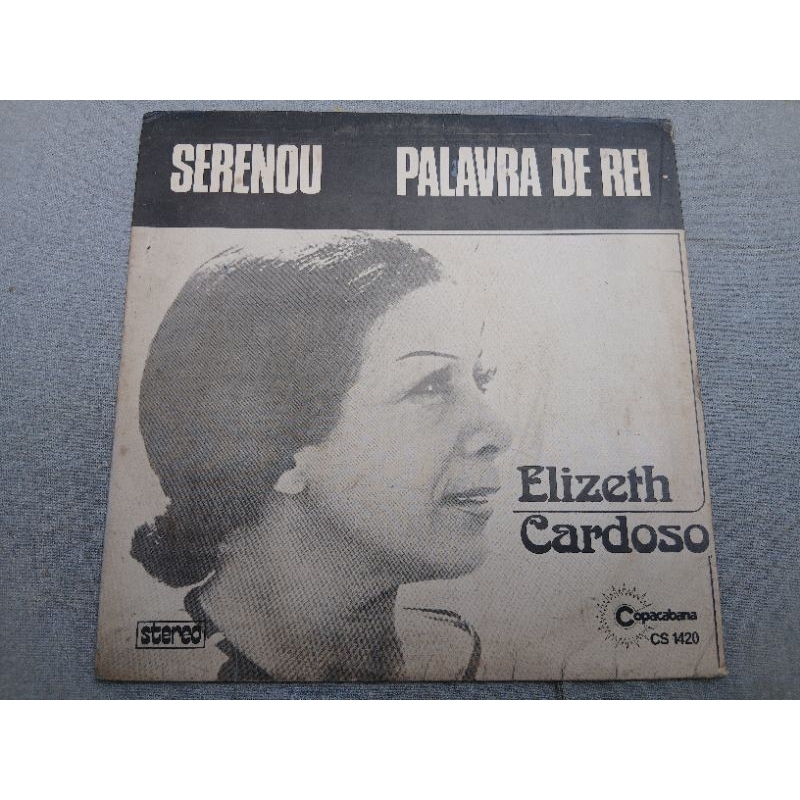 Compacto Vinil Elizeth Cardoso - Serenou