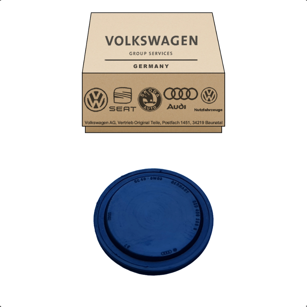 Selo tampão original da tulipa de câmbio do Ford Escort Verona e Volkswagen Apollo Logus Golf Mk3