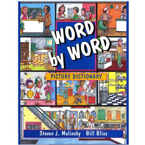 Livro De Ingles Word by Word Dicionário de Figuras Por Molinsky,Bliss ou CD-ROM