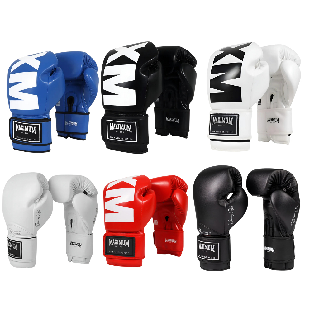 Linha Iniciante Luva De Boxe E Muay Thai Mxm - Maximum 12OZ - 14OZ