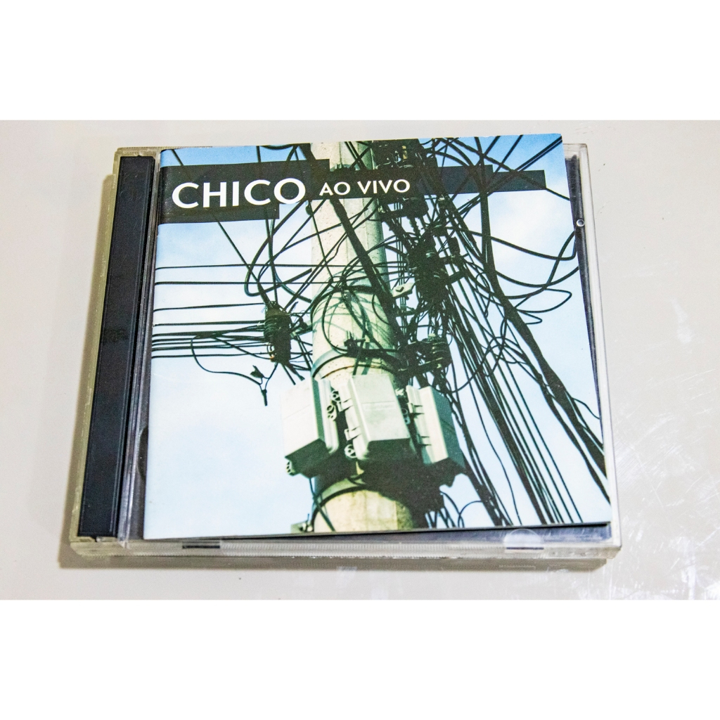 CD CHICO BUARQUE - CHICO AO VIVO DUPLO