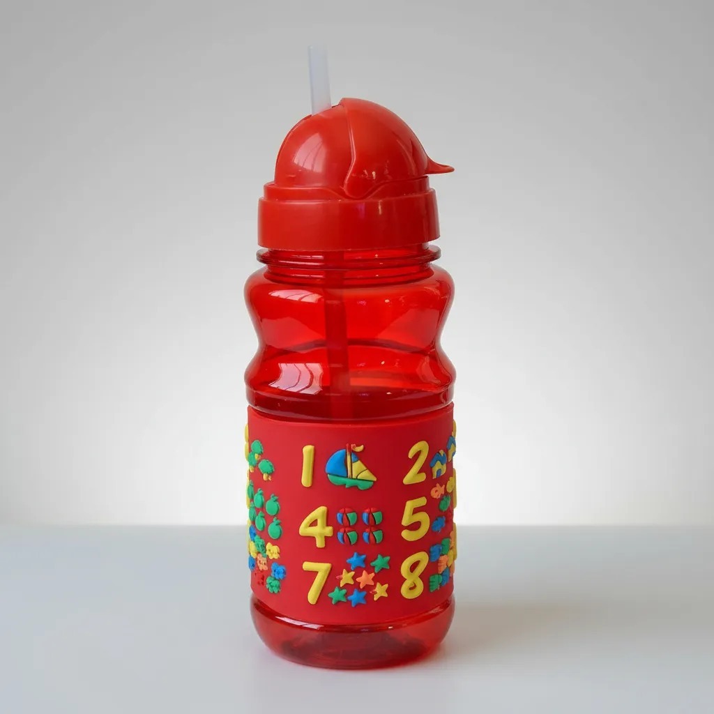 Garrafinha MultiUso Infantil 400ML MultiCores Limpa Fácil em Oferta na Shopee