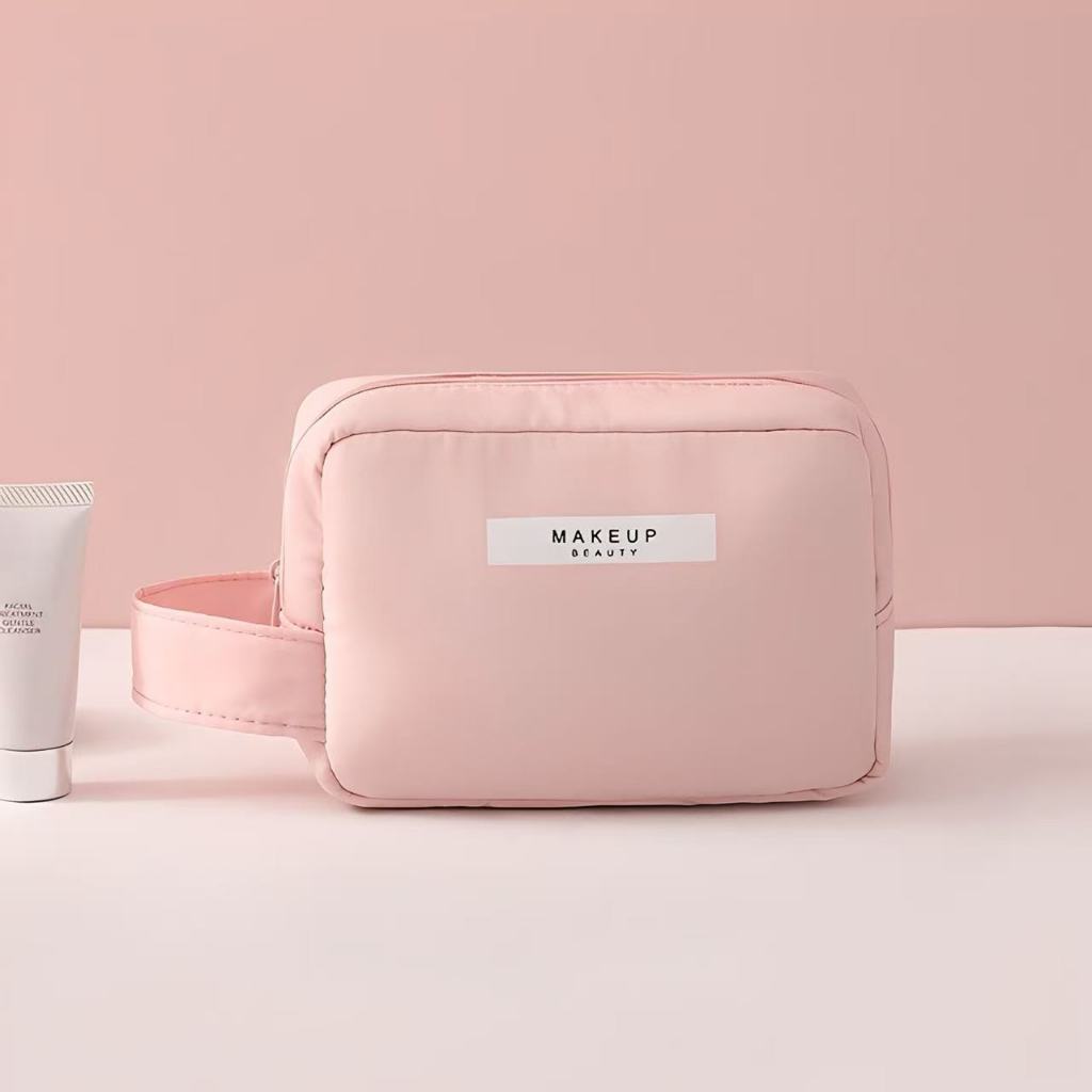 Necessaire Organizador de maquiagem Bolsa de Cosméticos Organizadora de Higiene Pessoal Para Viagem em Oferta na Shopee