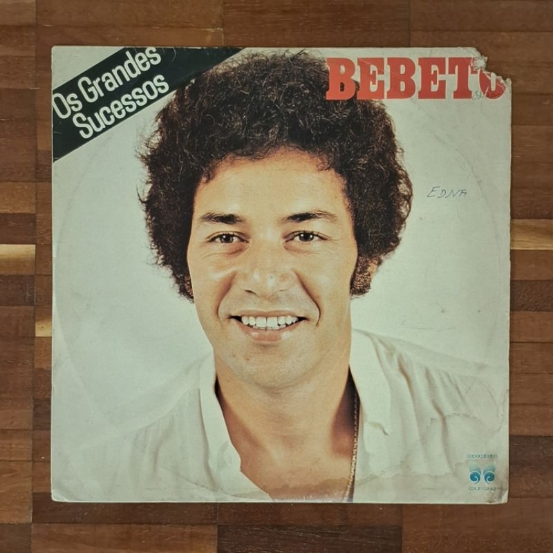 LP Bebeto – Os Grande Sucessos (1983) A Beleza é Você Menina