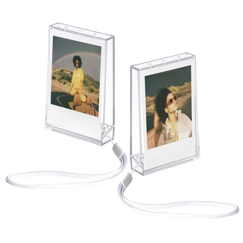 Álbum Transparente Instax Mini 3" – Porta Foto, Photocard, Polaroid, Mini Álbum Decorativo Acrílico