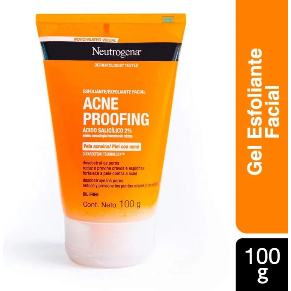 Acne Proofing Neutrogena Esfoliante Facial - Comprar com Melhor Preço em Cuidados com a Pele