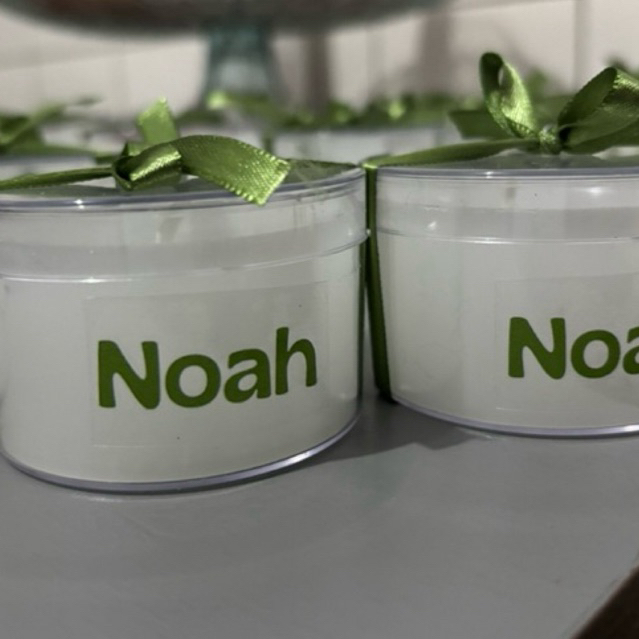 100 Mini Vela Aromática Acrílico 6x4 Personalizada Lembrancinhas para Casamento, Chá de Bebê, Maternidade e Aniversário em Oferta na Shopee