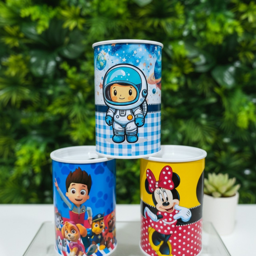 🎀 Cofrinho Personalizado | Cofre Infantil com Nome e Mensagem Transforme a economia em algo especial e cheio de carinho!