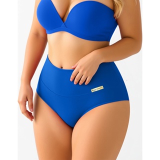 Calcinha Plus Size G1 e G2 Cós Alto Segura Barriga Zero Barriga em Oferta na Shopee