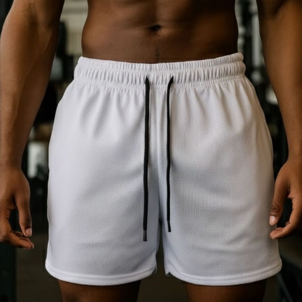 Shorts Masculino Dry Fit Academia Bermuda Elastano Treino Com Cordão Bolsos Envio Imediato em Oferta na Shopee