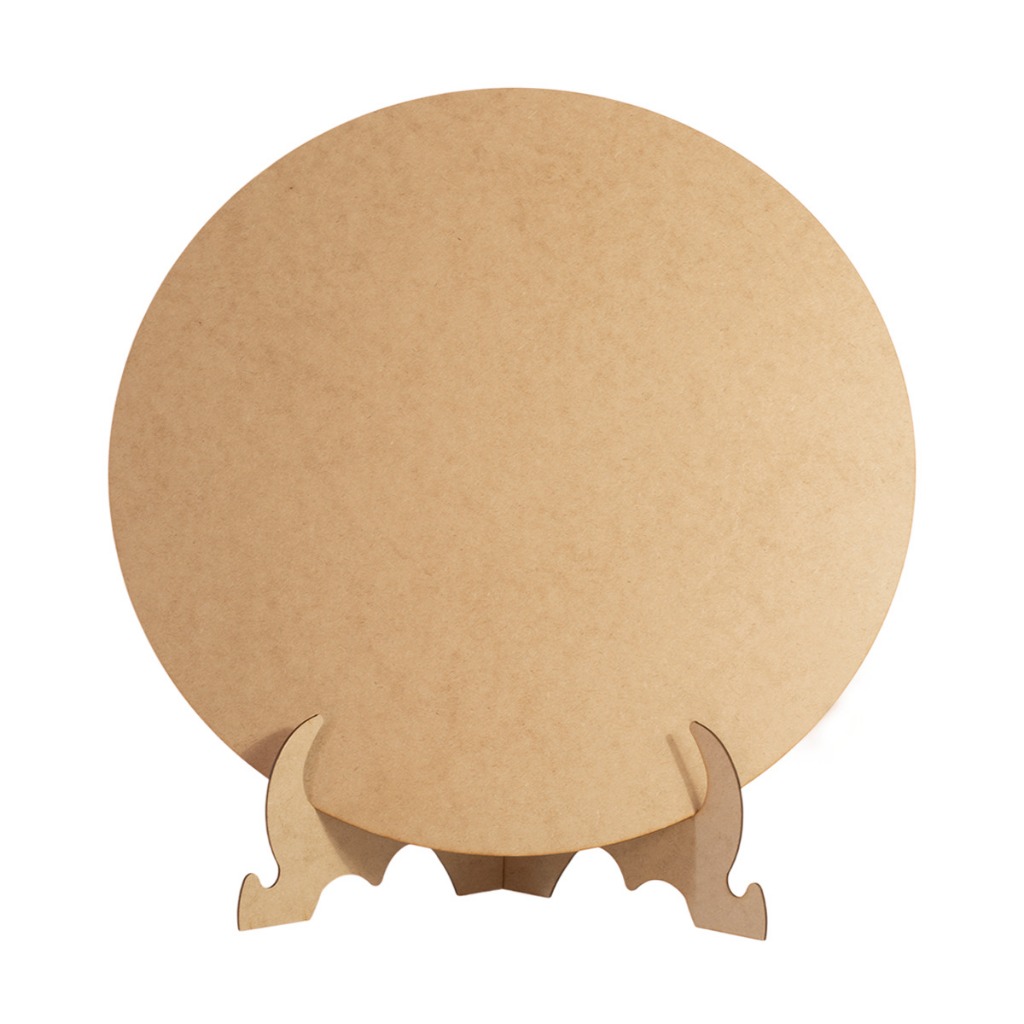 Painel De Festa Redondo 50cm Com Suporte Em MDF 3mm Decoração Mesa Pronta Entrega em Oferta na Shopee