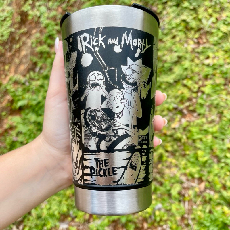Copo Térmico RICK AND MORTY 473ml – Personalizado em Gravação 360° a Laser