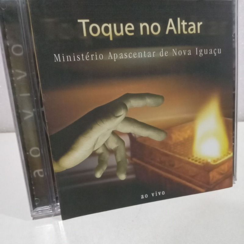 CD MINISTÉRIO APASENTAR DE NOVA IGUAÇU -TOQUE NO ALTAR AO VIVO TIRAGEM AE-50000