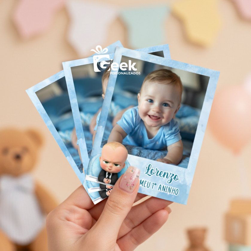 Foto com imã personalizada para lembrancinha aniversário com seu tema Infantil em Oferta na Shopee