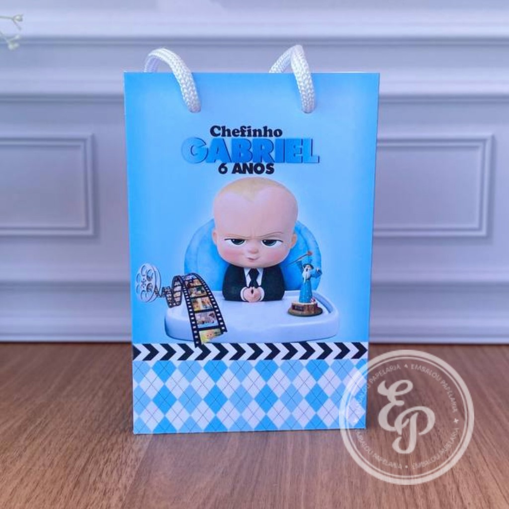 Sacolinha Surpresa Poderoso Chefinho - Pegue e Monte | Sacolinha| Lembrancinha | Festa