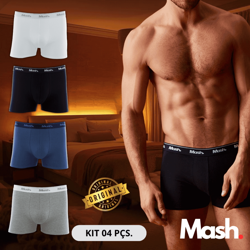 Cueca Boxer Confortável Mash: Onde Comprar | BuscaProdutos