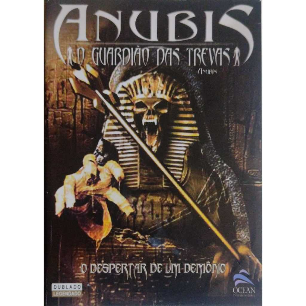 ANUBIS O GUARDIÃO DAS TREVAS DVD  O DESPERTAR DE UM DEMÔNIO