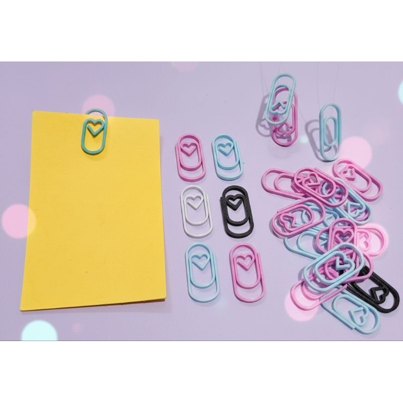 Clipes Fofinhos de coração em Oferta na Shopee