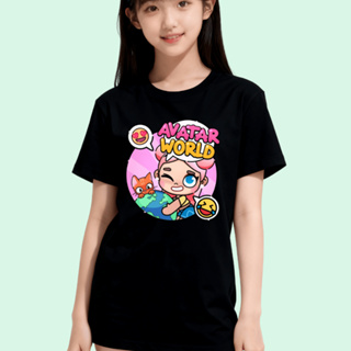 Camiseta Infantil Avatar World Games Jogos Online Celular 100% Algodão Video Game em Oferta na Shopee