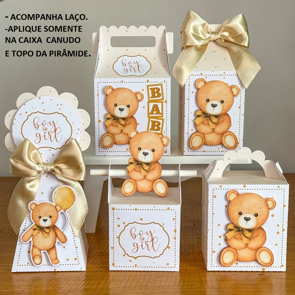 kit festa cha revelaçao neutro,Kit Personalizados  ,Pegue e Monte Caixinha Personalizadas,Lembrancinhas Aniversário
